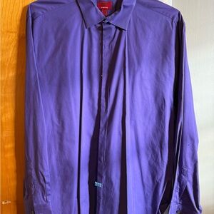 Alfani Men's Rich Purple Dress Shirt